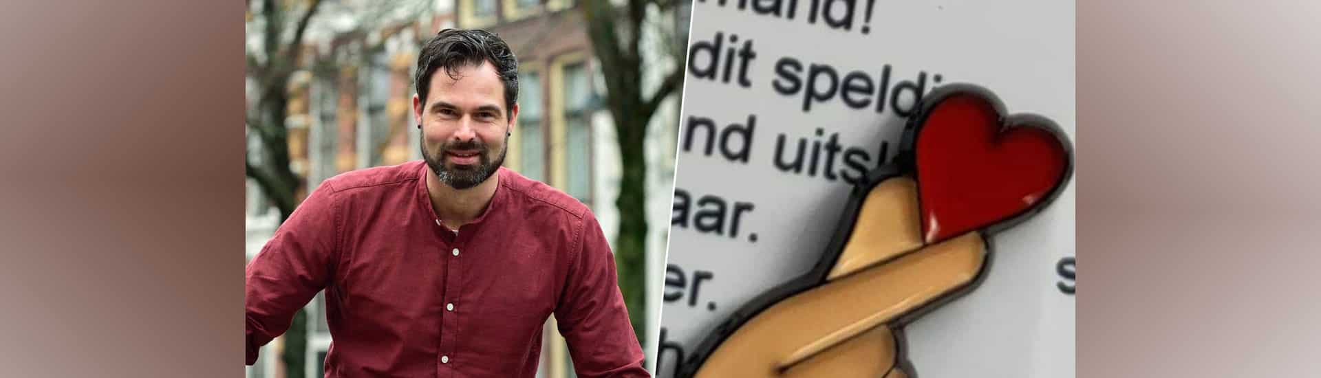 Leon start ‘liefdevol protest’ met speciale speldjes: ‘Oordeel niet, maar accepteer de ander’