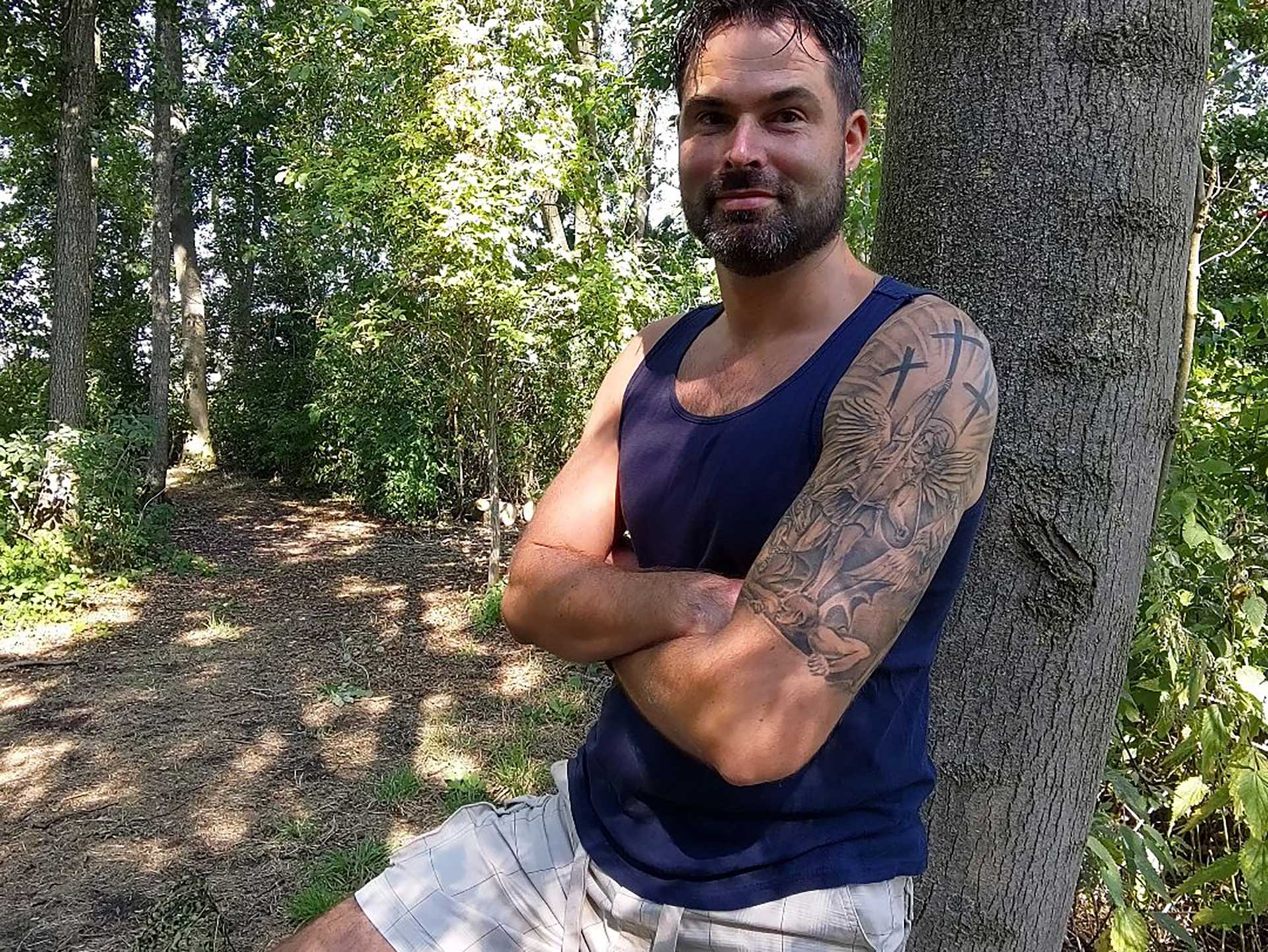 Drie beschermengelen op mijn schouder!